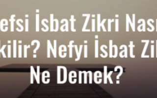 Nefy ü isbat zikri