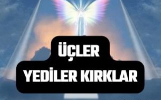 Üçler yediler kırklar